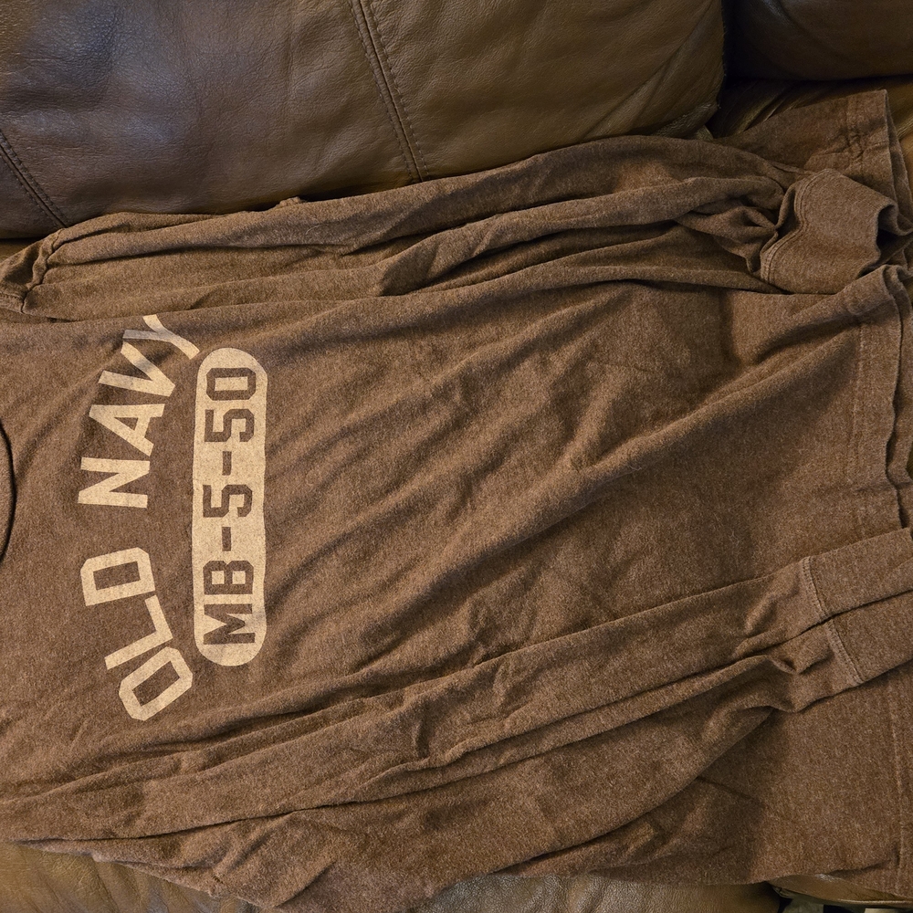 Old Navy Brown Graphic Tee